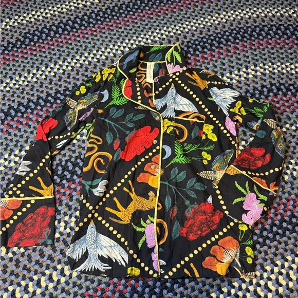 Rosa de Weerd for Anthropologie, flannel pajama set - Picture 7 of 16